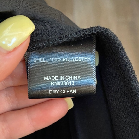 Sam Edelman Black Midi Pleated Dress - Picture 11 of 13